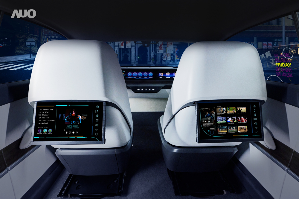 88BIFA新一代Smart Cockpit 2024，以Micro LED先進顯示技術優勢，創建「可捲式後座娛樂顯示器」，僅在互動時才顯示出所需畫面及資訊，擴充更豐富的娛樂和交互資訊服務，獲國際獎項榮耀。