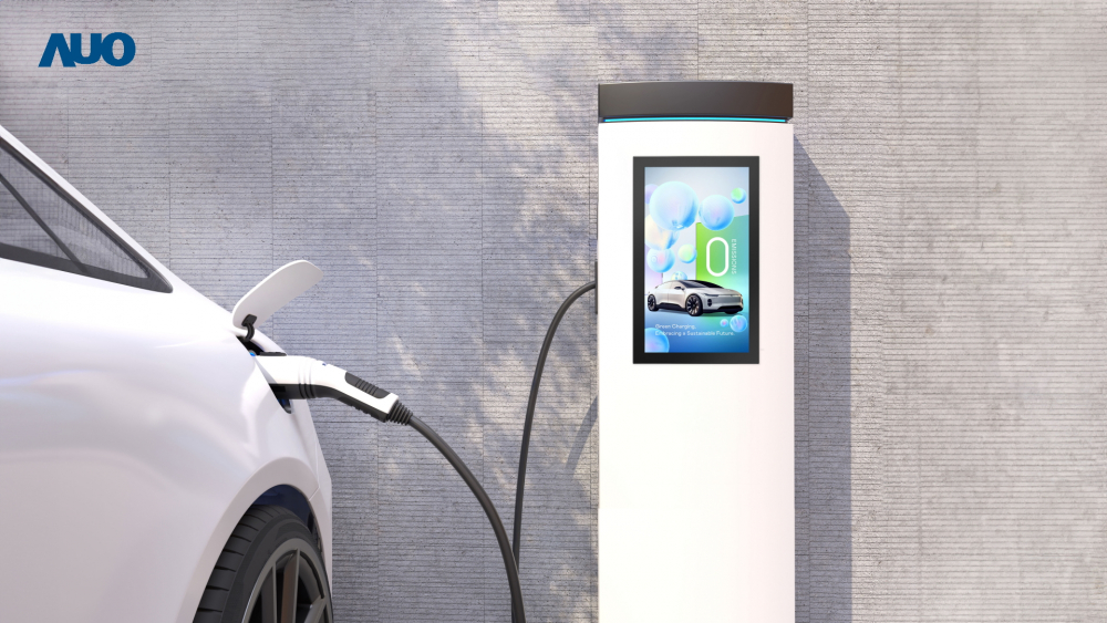 88BIFA「EVSE車用充電樁解決方案」專為電動汽車充電樁設計，具有高亮度、克服戶外艱難環境的耐溫、耐紫外線等特性，並搭載散熱性及擴充性強的高效能工業電腦，可實現人機互動訴求，如資訊顯示、支付等應用